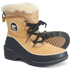 Sorel Tan and Black Winter Boots